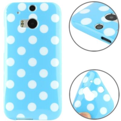 Schutzhülle TPU Case für Handy HTC One M8 / M8s Hellblau