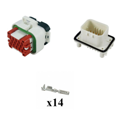 Connecteur AmpSeal TE Connectivity - Mâle 35 Voies - Blanc - Neuf En Emballage