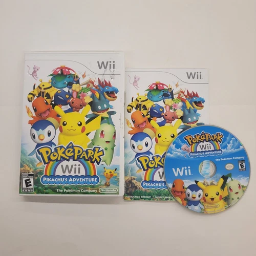 PokePark Wii: Pikachu's Adventure Nintendo Wii Game Complete Manual