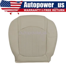 Fits 08-12 Buick Enclave Driver Bottom Perforated Leather Seat Cover Light Tan