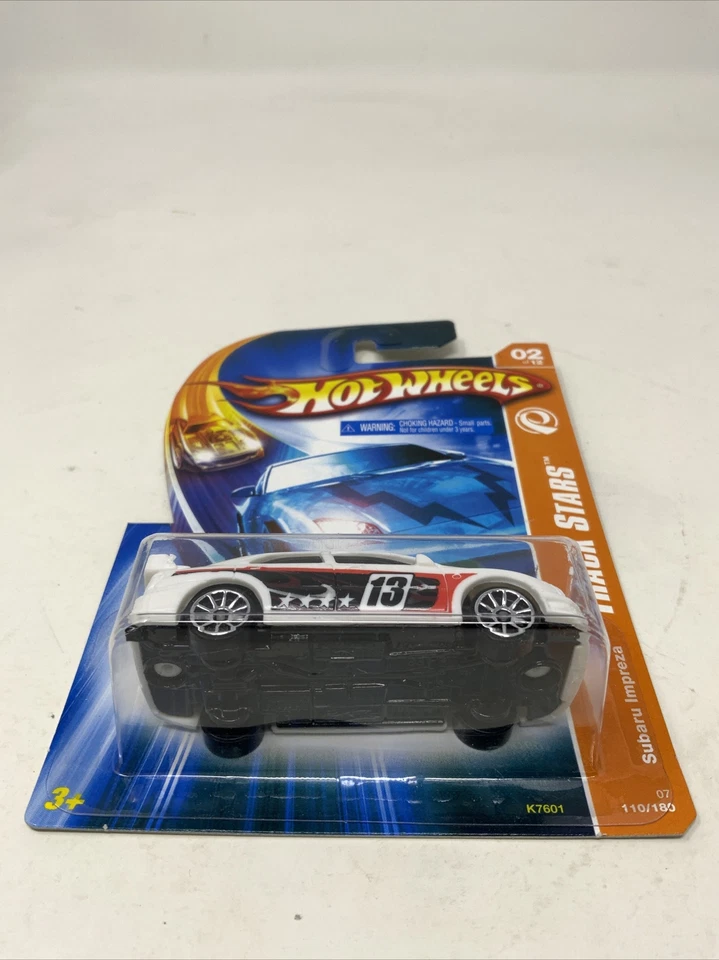 Hot Wheels Track Stars #2/12 Subaru Impreza CL6 10 radios Foto 3 de 4