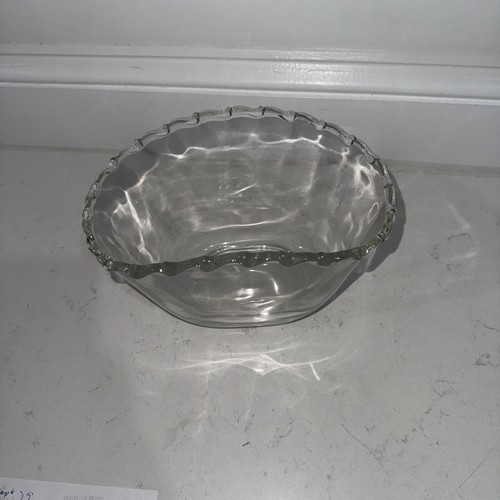 Vintage Century By Fostoria Clear Vase / Oval Bowl - Picture 4 of 4