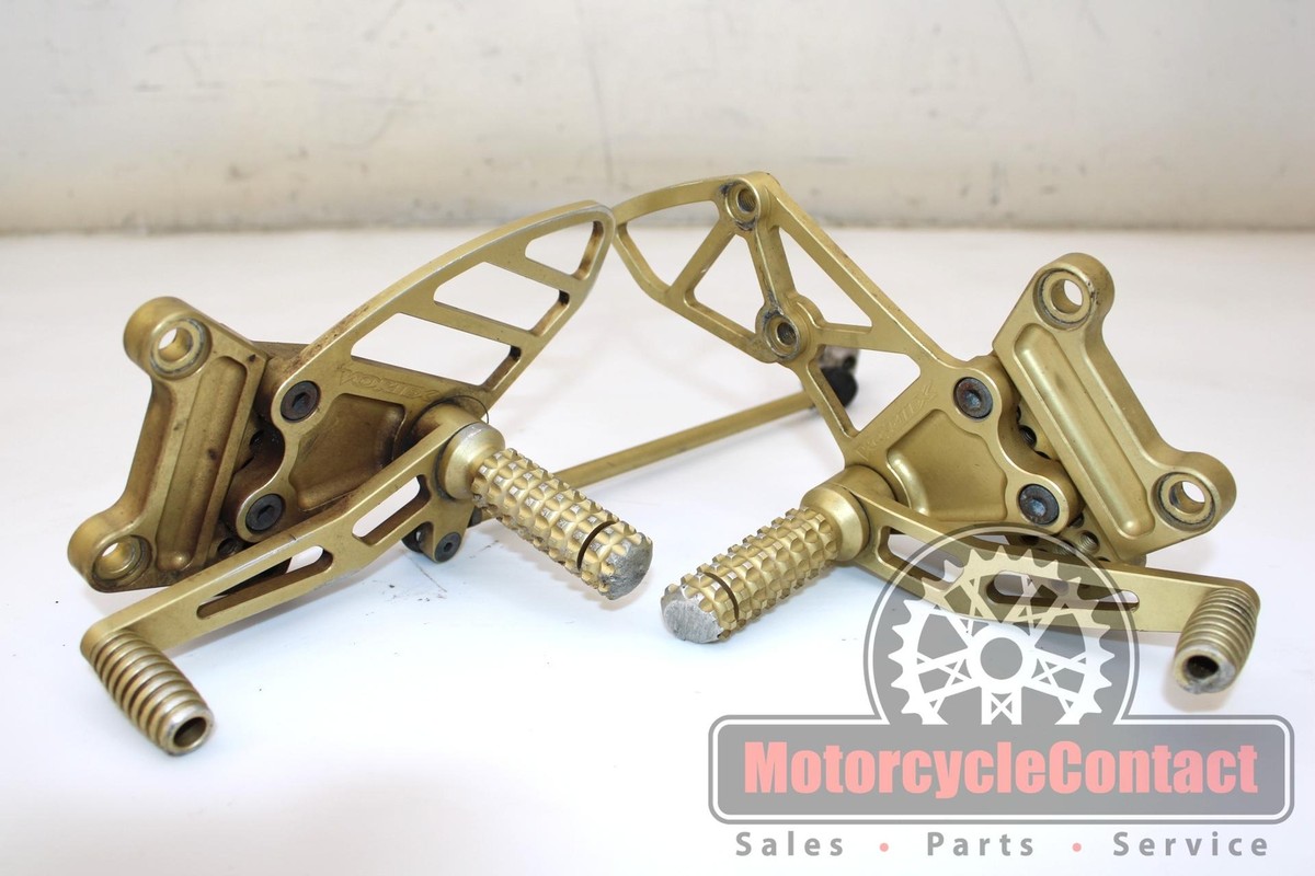 06-07 ZX10R VORTEX REARSET REAR SET FOOT PEG RIGHT LEFT OEM 06-07 ZX10R VORTEX REARSET REAR SET FOOT PEG RIGHT LEFT OEM