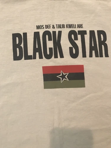 Black Star XL Rap Hip Hop Tee Vintage vintage concert t-shirt, vintage, size XL, single stitch, B+ condition