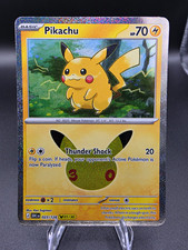 Carte Pokemon Pikachu 23/128 (01/30) Pokémon 30° Anniversario