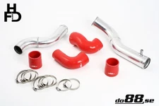 Volvo 7/940 Turbo Top Connection pipe kit ,red hoses ,standard throttl