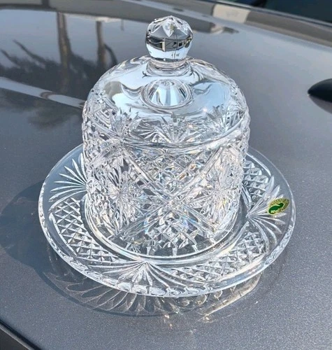 Waterford Crystal, Waterford Society, Samuel Miller, Dessert or Cheese Dome New