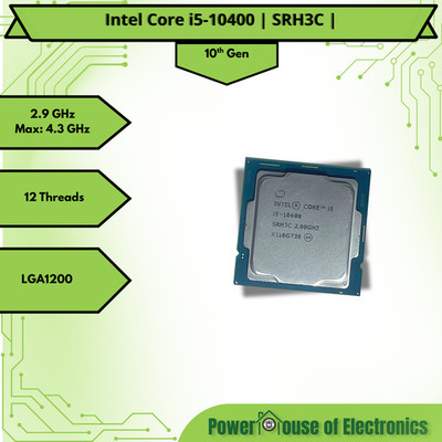 Intel Core i5-10400 | SRH3C | 2.90GHz | 6 Core |