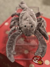 Stinger the Scorpion, a retired Ty Beanie Baby.  released on May 30, 1998