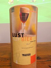 Thomas Rosenthal  Trendfactory Bierglas &bdquo;Lust auf Bier&ldquo; Harzer Pokal &ndash; NEU & OVP