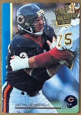 ungraded Jay Hilgenberg #5 1992 Action Packed All Madden Chicago Bears football
