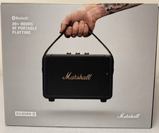 Marshall Kilburn II Portable Bluetooth Speaker, Black and Brass NEW
