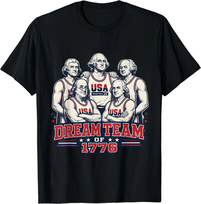 Undefeated Since 1776 America 4th of July Independence Team T-Shirt