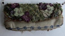 Mary Frances Beaded Floral Embellished Shoulder Bag Purse