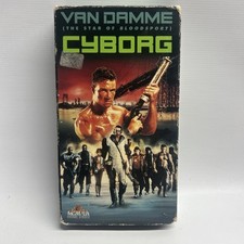 Cyborg VHS Used Jean Claude Van Damme MGM UA Cannon Sci Fi Action 1989