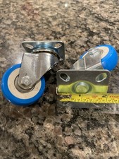 4pcs Small Caster Wheels 2Inch Low Profile 360 Degree Swivel Casters with Brake