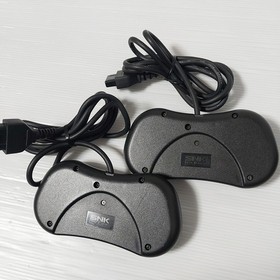 NEO GEO CD Front Loading Japanese Console SNK #022812 with 2 controllers 1 game