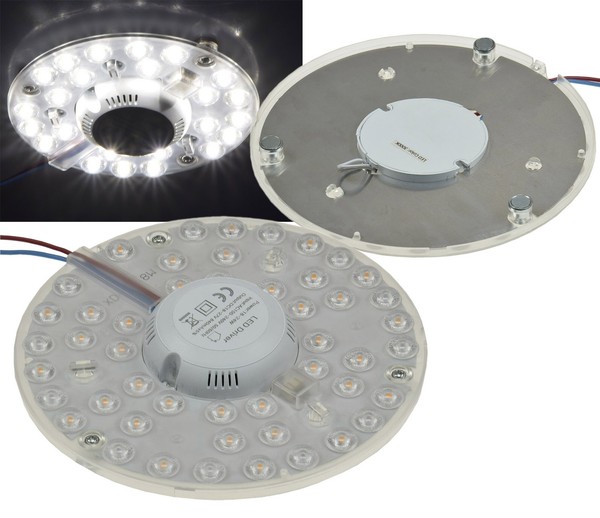 Chilitec Led UmrüStmodul Um24Nw FüR Leuchten Ø180Mm, 24W, 2200Lm, 4000K, Magneth-image