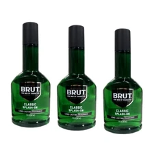 3 Pack BRUT Classic Splash-On Fragrance, 7 Fl. Oz.