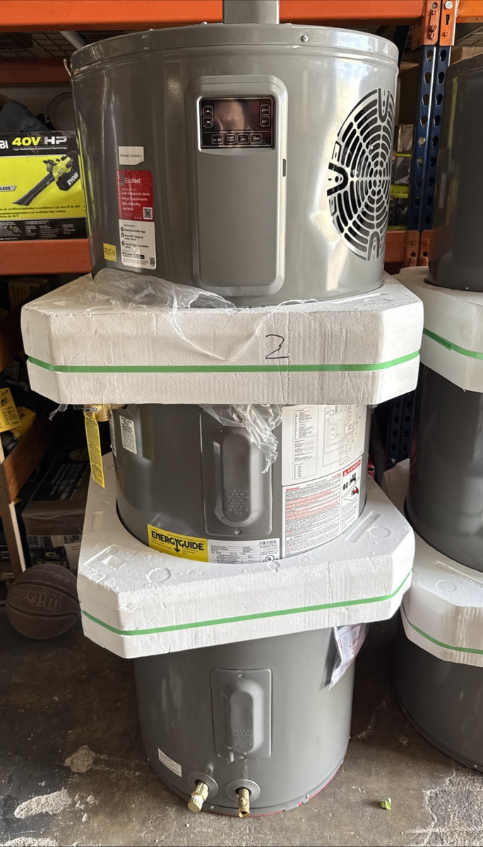 1- Rheem Hybrid ProTerra Smart Tank 50 Water Heater