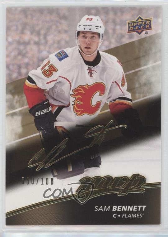 2017-18 Upper Deck MVP Gold Script 30/100 Sam Bennett #132 13o2