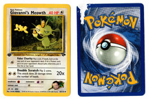 2000 Pokémon Gym Challenge - 1st Edition - Giovanni’s Meowth 43/132 (dmg back) on eBay