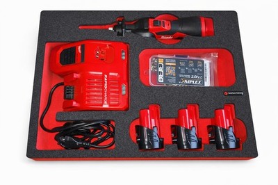 Schaumeinlage für Milwaukee M12 Akku Lötkolben M12 SI Für HD Box1