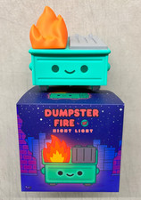 Dumpster Fire LED Night Light Vinyl Figure 100 Soft - Open Box - Not Working