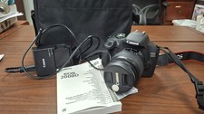 EOS 2000D Canon Camera with bag
