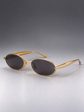 Bottega Veneta BV1386S Sardine Oval Sunglasses Gold 58  22-135 Unisex