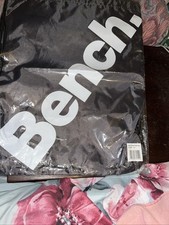 Bench Drawstring Bag Black & New