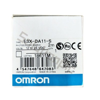   E3X-DA11-S PHOTOELECTRIC DIGITAL FIBER SENSOR AMPLIFIER(1PCS New in Box) *mp