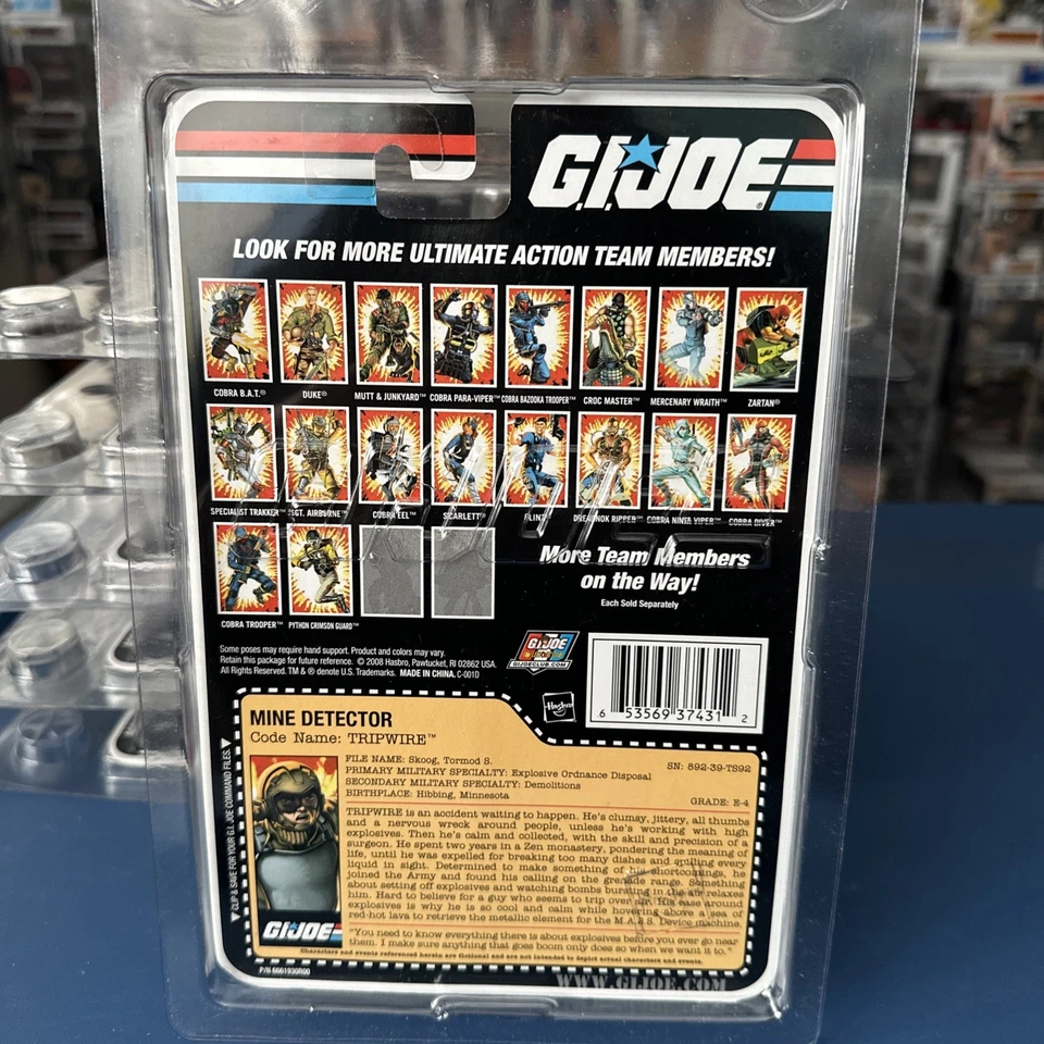 Hasbro G.I. Lote de 7 figuras de acción Joe serie dibujos animados nuevas precintadas 2008 Foto 4 de 4