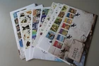 GB Fine Collection of 10 COMMEM STRIP or PANE First Day Covers