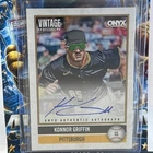 2026 ONYX Vintage Konnor Griffin /180 White  On Card Auto. Pittsburgh Pitrates