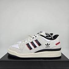 adidas Forum 84 Low ADV Crystal White Black Scarlet Men's Shoes JP6094 New