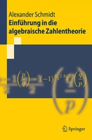EinfüHrung In Die Algebraische Zahlentheorie Alexander Schmidt Taschenbuch Xii