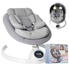 TouHeart Baby Swing Electric Infant Rocker with Bluetooth, 5 Speeds, 10