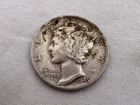 1945 S U.S. Mercury Head Silver Dime KW-24