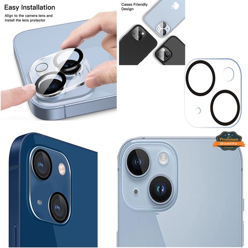 For Apple iPhone 16e / SE4 Camera Lens Protector Clear Tempered Glass Cover - Picture 3 of 11
