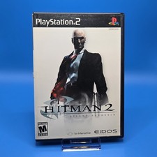 Hitman 2 Silent Assassin PlayStation 2 PS2 CIB Manual Black Label Box GREAT Cond