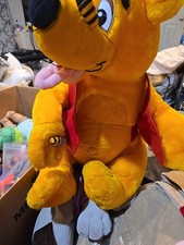 Vintage Teddy Bear Plush Stuffed Animal Honey Bear w/Red Vest