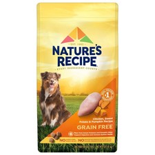 Nature s Recipe Grain Free Chicken, Sweet Potato Pumpkin Recipe Dry Dog Food...