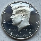 2000-S Kennedy Half Dollar Proof 90% Silver-INV#8717