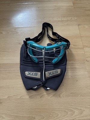 STX lacrosse bundle: 4 Sight Plus-S Adult Googles and Gloves Women s size Large