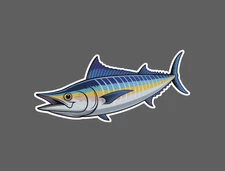 Wahoo Sticker Animal Fish Ocean Wildlife Nature Gift Waterproof NEW