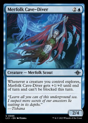 Merfolk Cave-Diver - MTG Cards Shop