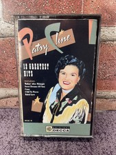 Greatest Hits by Patsy Cline Cassette, 1990 