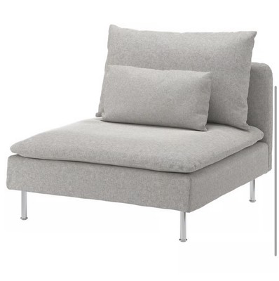 Neuer Ikea Soderhamn Bezug für 1-Sitzer, Tallmyra weiß/schwarz, 505.579.25.