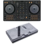 Pioneer DJ DDJ-FLX4 2-deck Rekordbox and Serato DJ Controller with Decksaver -